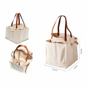 Canvas Market Tote Bag