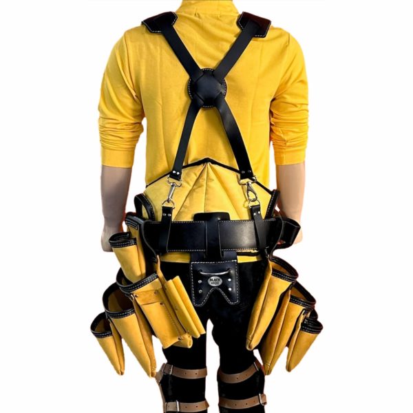 Leather Suspender Tool Belt – Heavy Duty