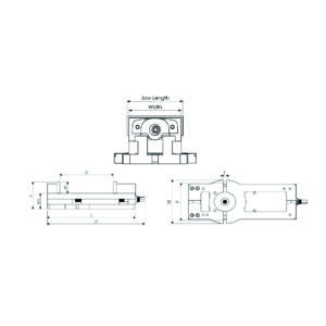 Heavy Duty Hydraulic Machine Vice