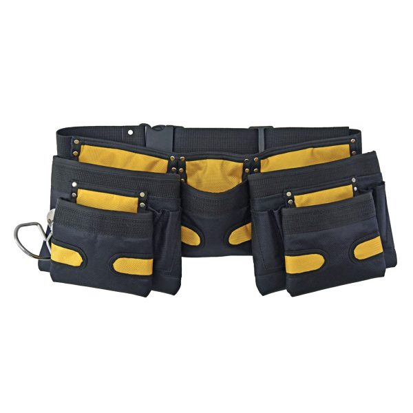 10 Pocket Nylon Pouch with Belt