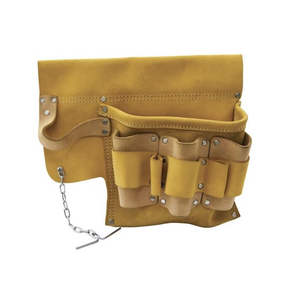 Electricians Tool Pouch in Top Grain Leather